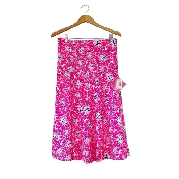 NWT GINGY Hot Pink Dahlia Avalon Modest Swim Skirt - Picture 1 of 6